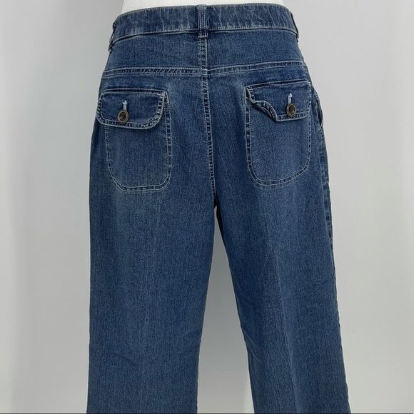 Erica embellished blue crop jeans - Picture 9 of 14